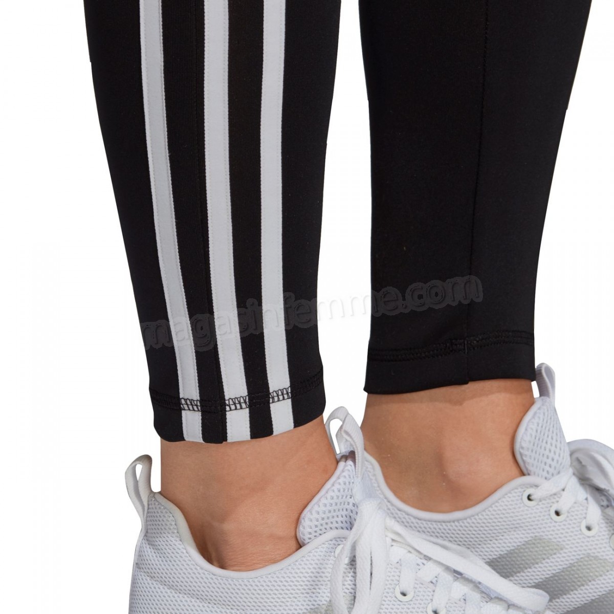 Adidas-Fitness femme ADIDAS Adidas Design 2 Move High Rise 3 Stripes Tights Long en solde - -20
