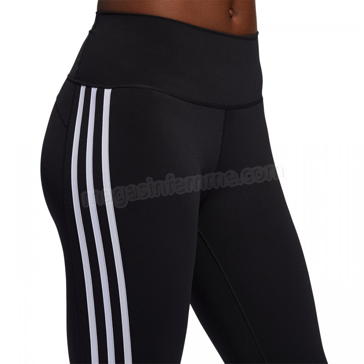 Adidas-Fitness femme ADIDAS Collant femme 3/4 adidas Believe This 3-Stripes en solde - -7