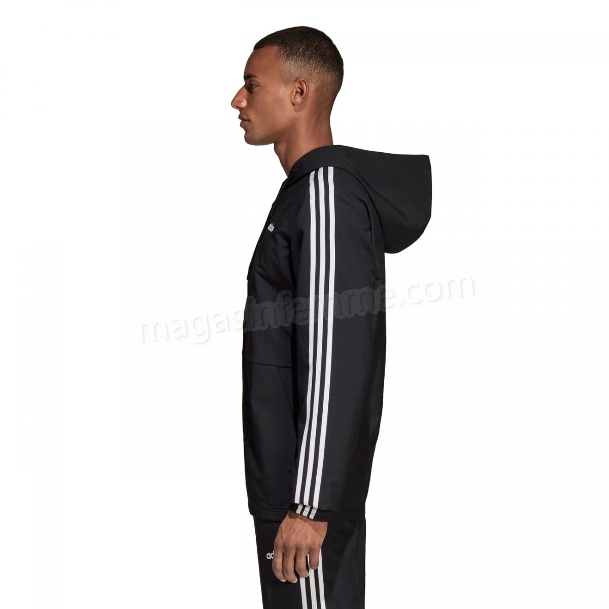 Adidas-Fitness homme ADIDAS Coupe-vent adidas Essentials 3-bandes Woven en solde - -5