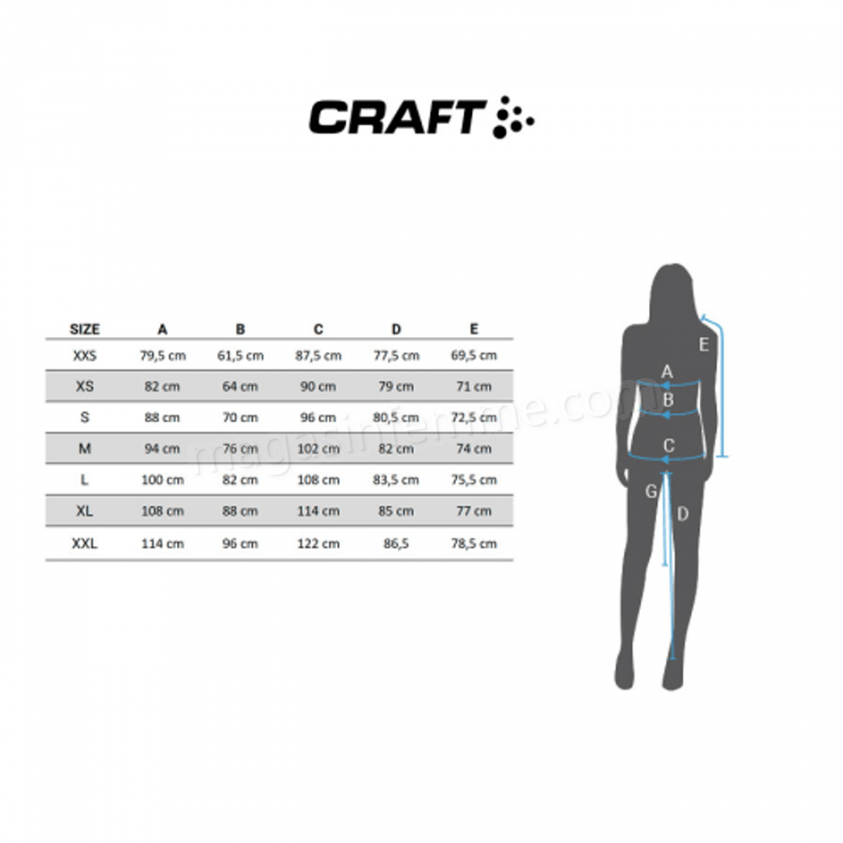 Craft-Fitness femme CRAFT Craft Habit Capri en solde - -2