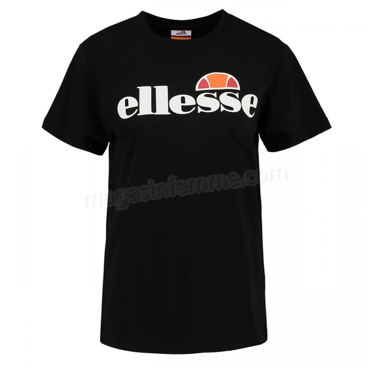 Ellesse-Athlétisme femme ELLESSE Ellesse Heritage Albany Tee-shirt Tee-shirt Mode Femme Pour Femmes - Noir - UK 12 en solde - -0