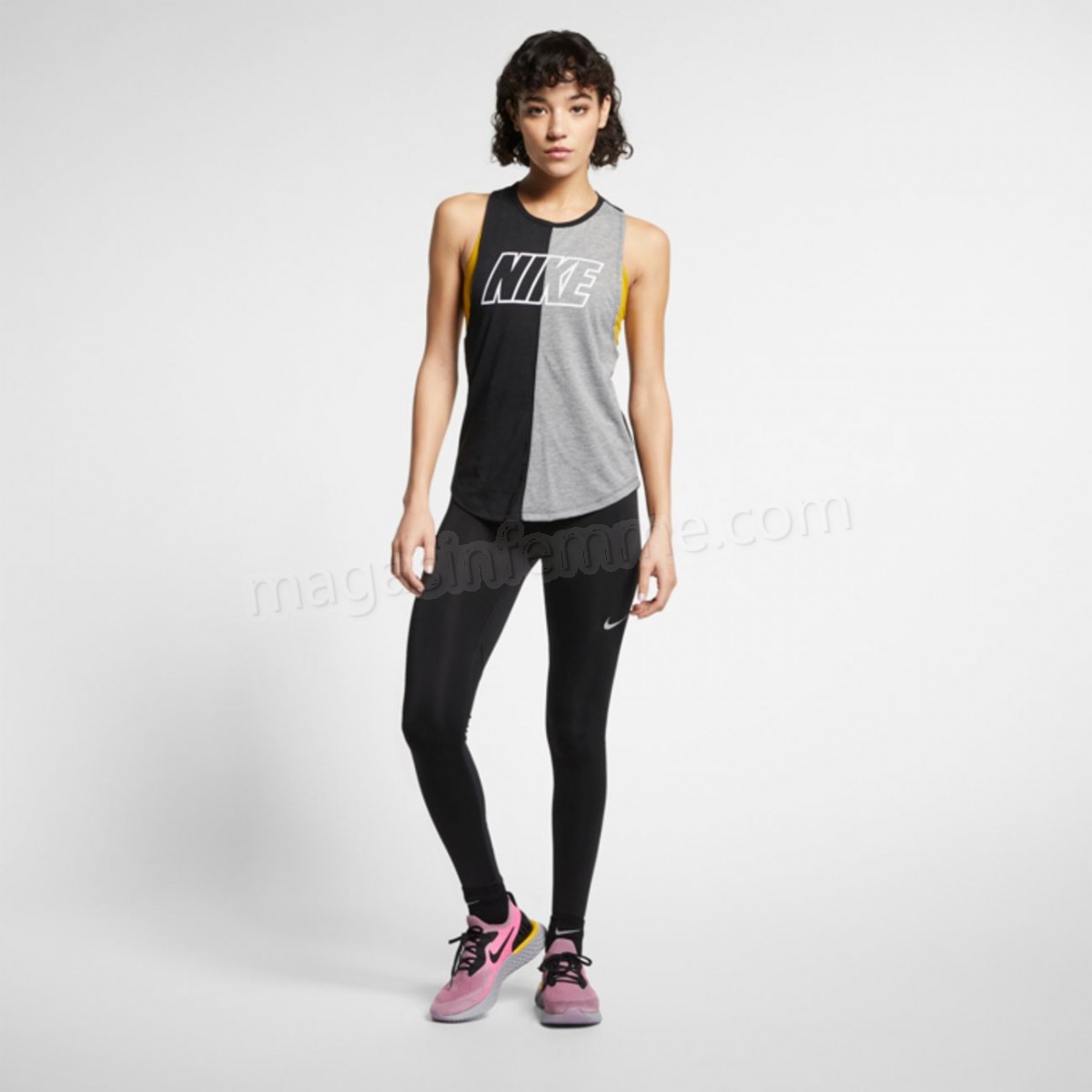 Nike-COLLANT running femme NIKE FAST TGHT en solde - -1