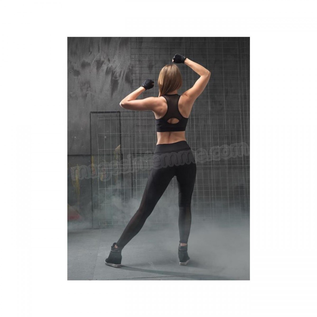 Dorawon-Fitness femme Dorawon Legging sport femme POSH BLACK, par DORAWON en solde - -1