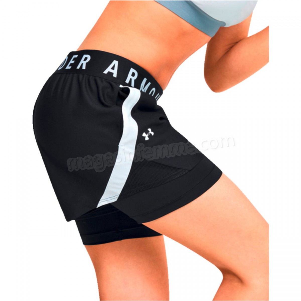 Under Armour-UNDER ARMOUR PLAY UP 2-IN-1 SHORTS en solde - -0