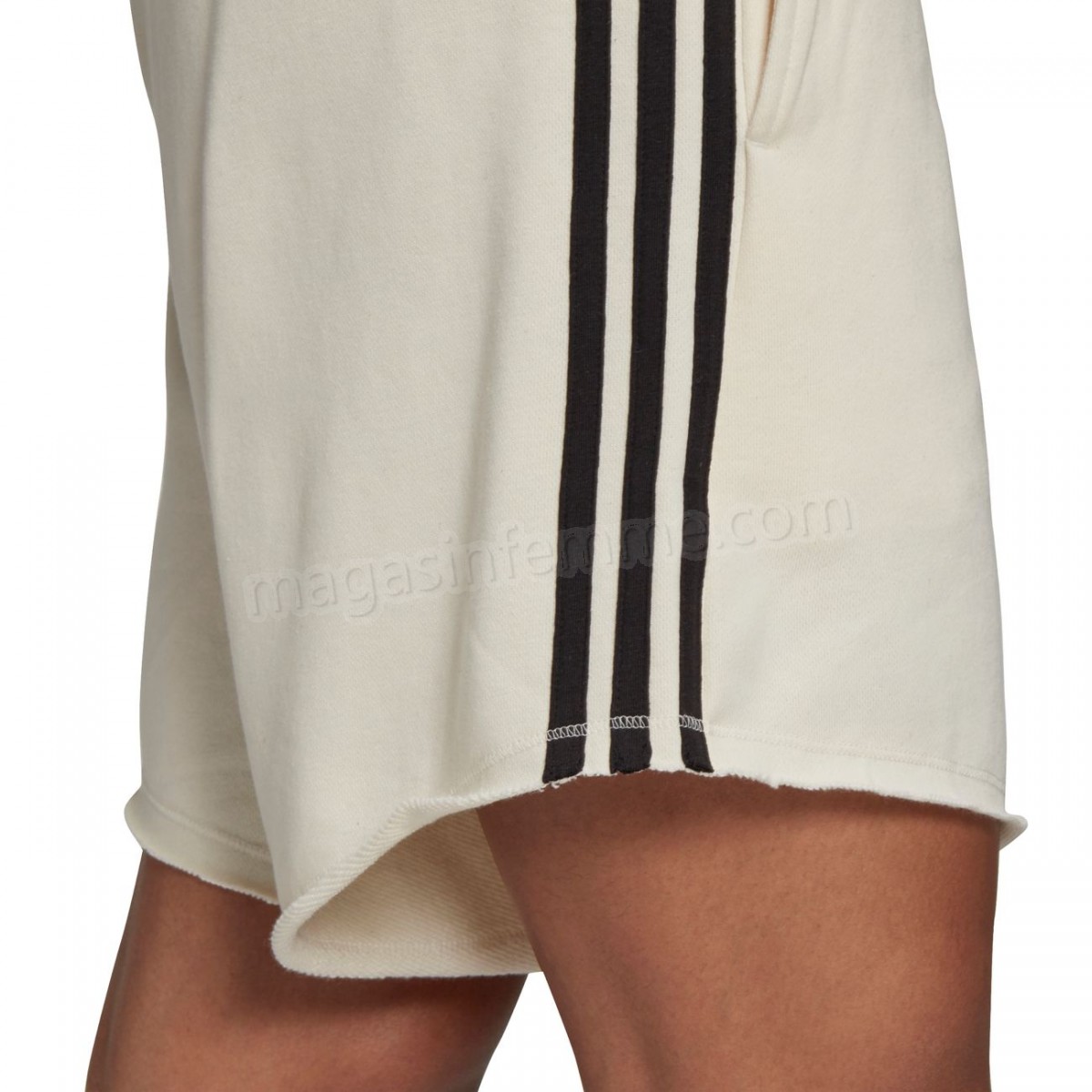 Adidas-Fitness femme ADIDAS Short femme adidas Must Haves Recycled Cotton en solde - -9