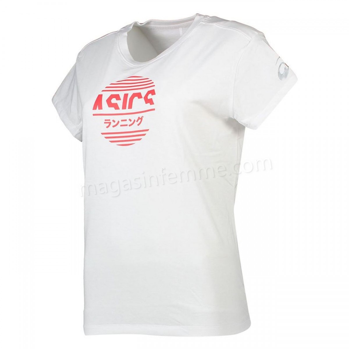 Asics-Fitness femme ASICS T-shirt femme Asics Tokyo Graphic en solde - -1