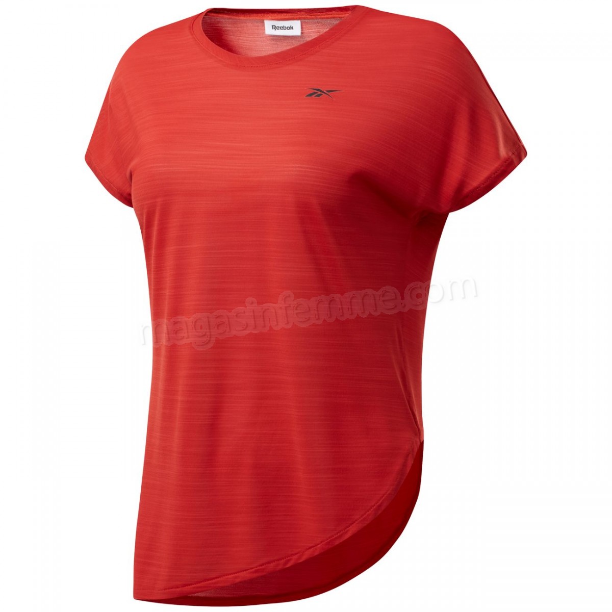 Reebok-Fitness femme REEBOK T-shirt femme Reebok Workout Ready ActivChill en solde - -0