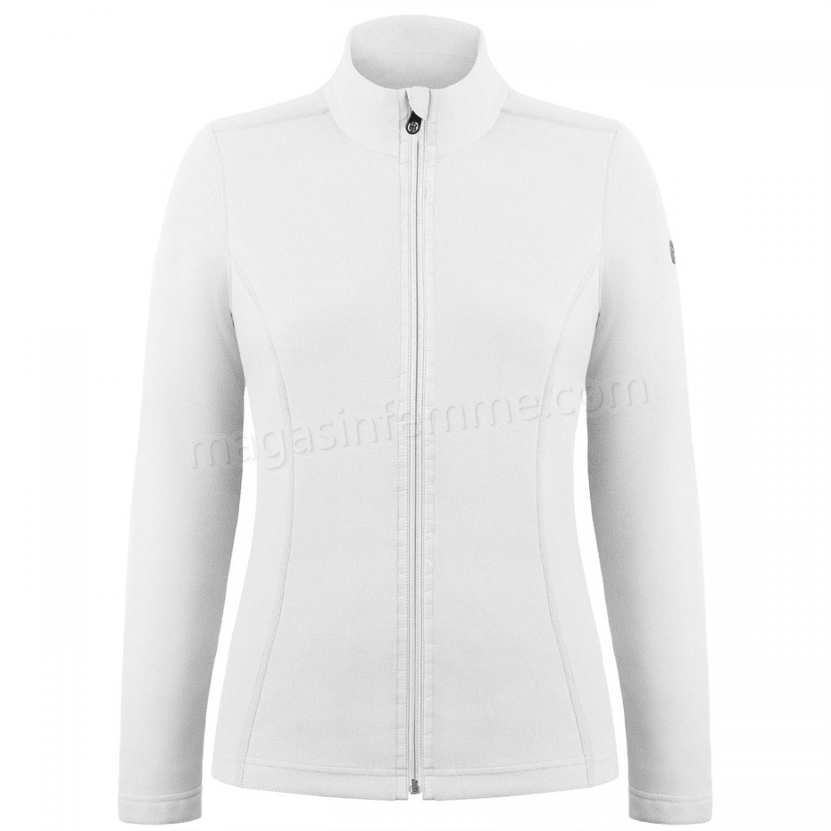 Poivre Blanc-Sports d'hiver femme POIVRE BLANC Veste Polaire Poivre Blanc Fleece Jacket 1500 White Femme en solde - -0