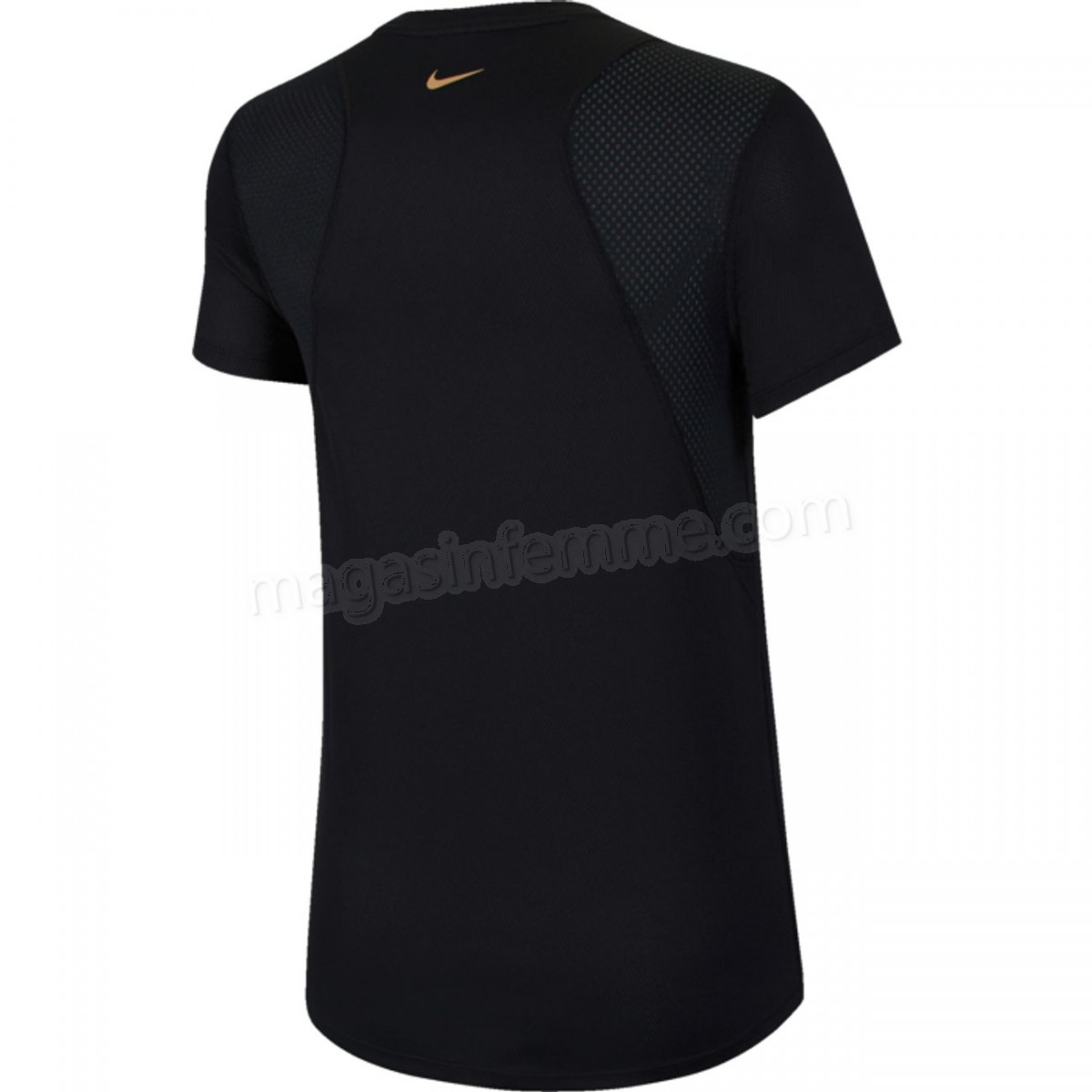 Nike-Tee Shirt MC running femme NIKE Icon Clash en solde - -1