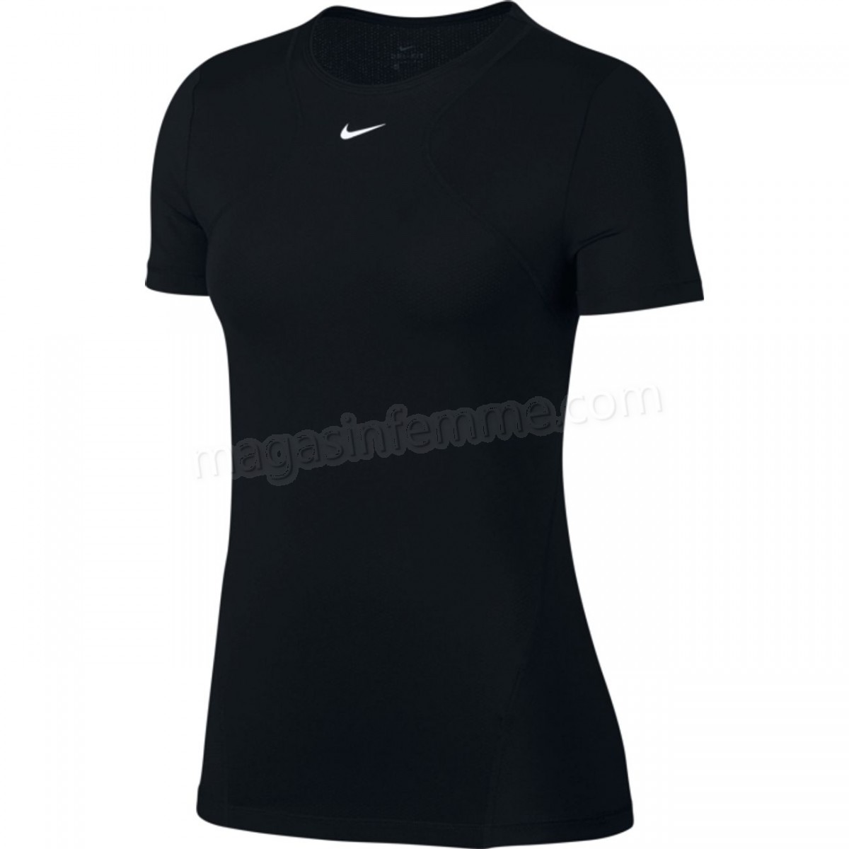 Nike-TOP Fitness femme NIKE NP ALL OVER MESH en solde - -0