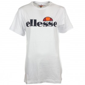Ellesse-Athlétisme femme ELLESSE Ellesse Heritage Albany Womens Ladies Boyfriend Fashion T-Shirt Tee White - UK 12 en solde