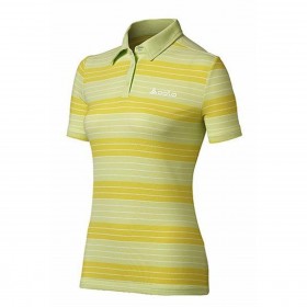 Odlo-montagne femme ODLO Odlo Polo Shirt Stripes Ss Custom en solde