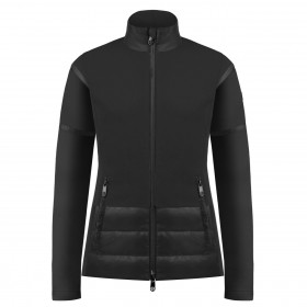 Poivre Blanc-Sports d'hiver femme POIVRE BLANC Veste Polaire Poivre Blanc Hybrid Fleece Jacket 1601 Black Femme en solde