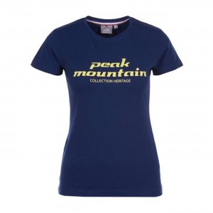 Peak Mountain-Mode- Lifestyle femme PEAK MOUNTAIN ACOSMO-marine-L en solde