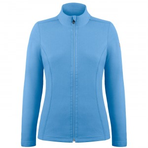 Poivre Blanc-Sports d'hiver femme POIVRE BLANC Veste Polaire Poivre Blanc Fleece Jacket 1500 Polar Blue Femme en solde