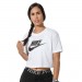 Nike-TEE SHIRT Multisport femme NIKE NSW ESSNTL CRP ICN FTR en solde - 2