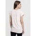 Urban Classics-Mode- Lifestyle femme URBAN CLASSICS T-shirt Rose Urban Classics Epaule Tombante en solde - 2