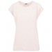 Urban Classics-Mode- Lifestyle femme URBAN CLASSICS T-shirt Rose Urban Classics Epaule Tombante en solde - 6